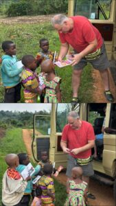 Safari for charity Uganda